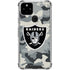 NFL Las Vegas Raiders Camo Google Pixel 5 Clear Case